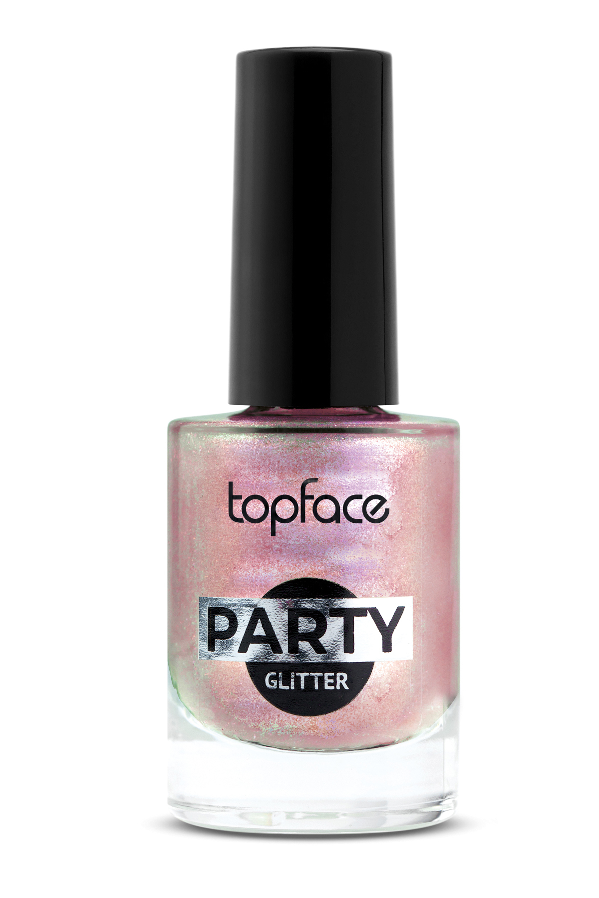 

Лак Topface с блестками Party Glitter 117, Серебристый, 379168905
