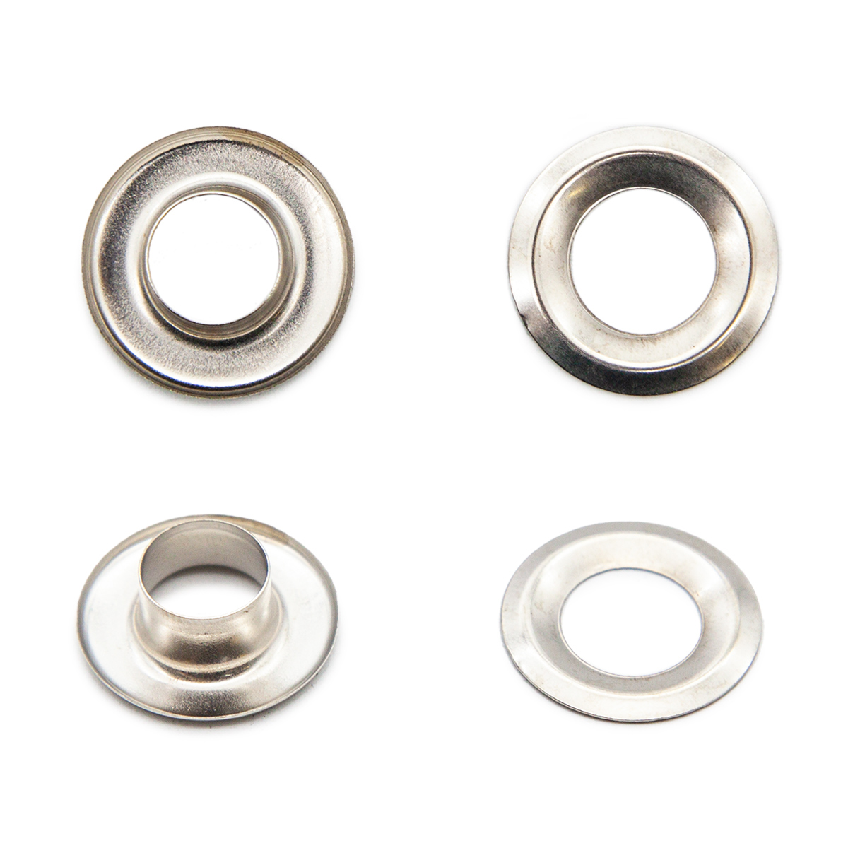 Люверс NEW STAR №24 (9 мм), сталь (никель), 100 шт