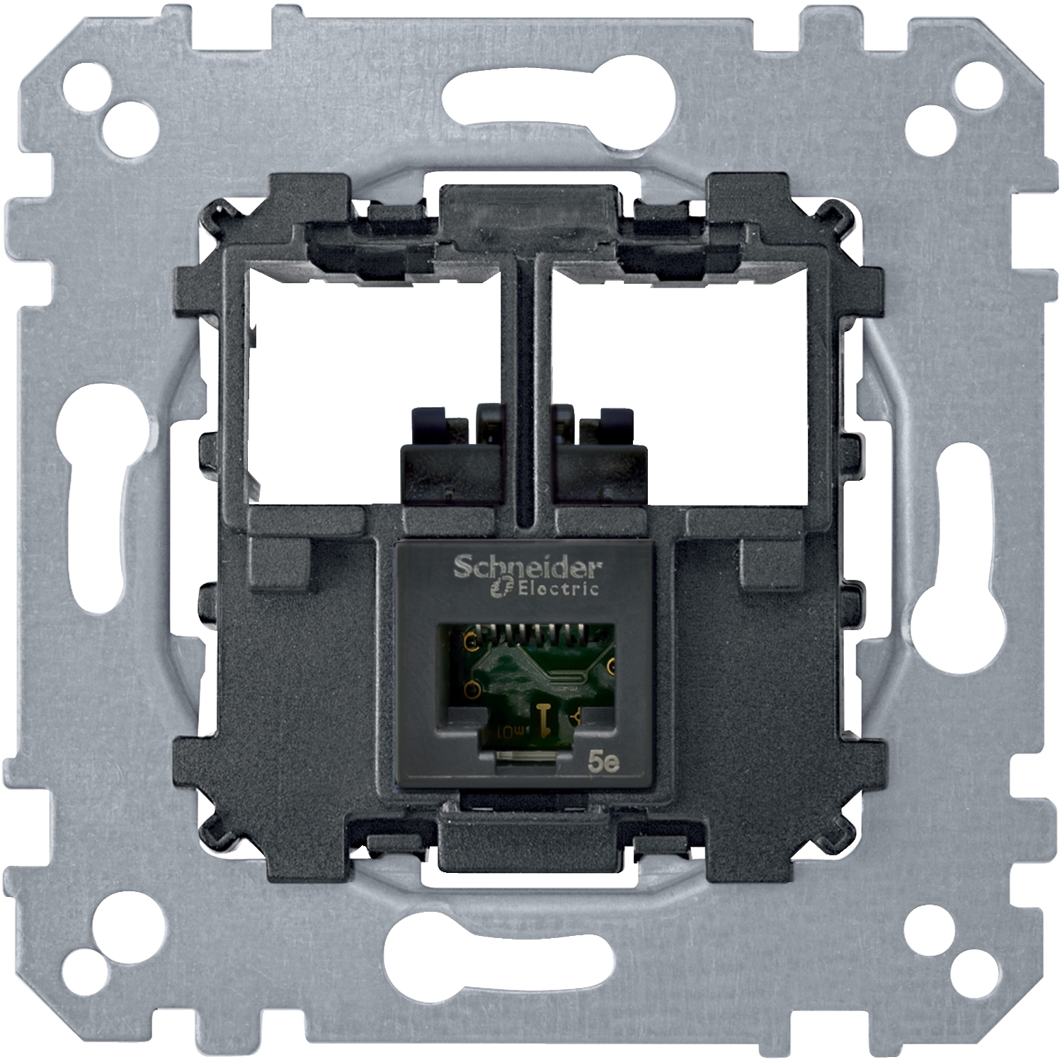 

SE Merten Механизм Коннектор RJ45 Cat5E UTP, Черный