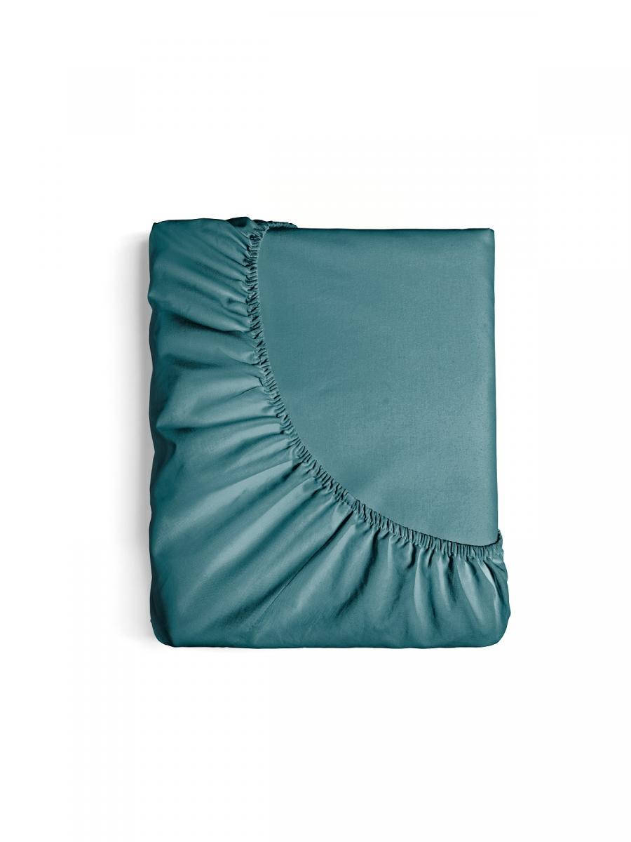 

Простыня на резинке Ночь Нежна Urban Family Темно-бирюзовый 815 Перкаль однот. 220х200х20, ГОСТ-Р