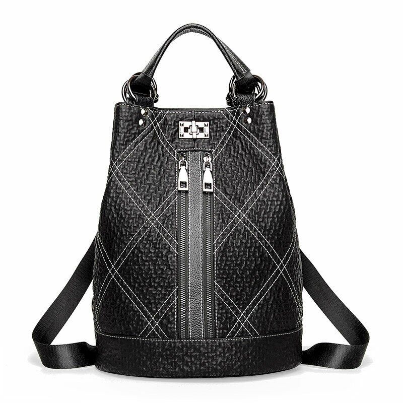 

Сумка-рюкзак женская BAG-TROPHY 00-00003500 черная, 32х27х15 см, Черный, 00-00003500