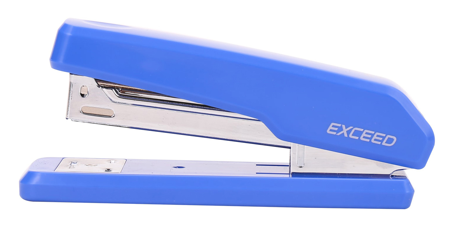 

Степлер Deli E0300BLUE Exceed 24/6 26/6 (25листов) синий 100скоб металл/пластик коробка