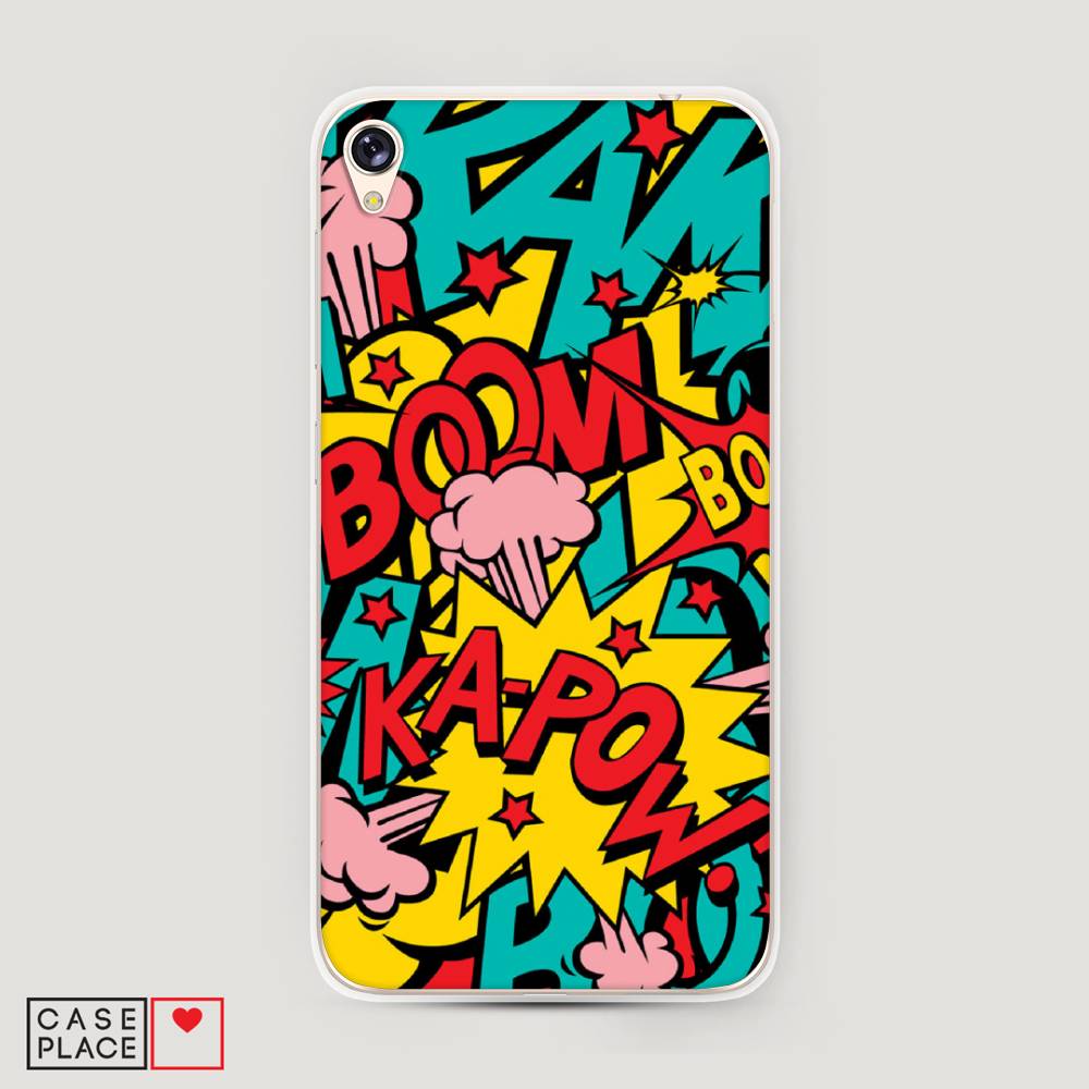 фото Чехол awog "постер pop art" для asus zenfone live zb501kl