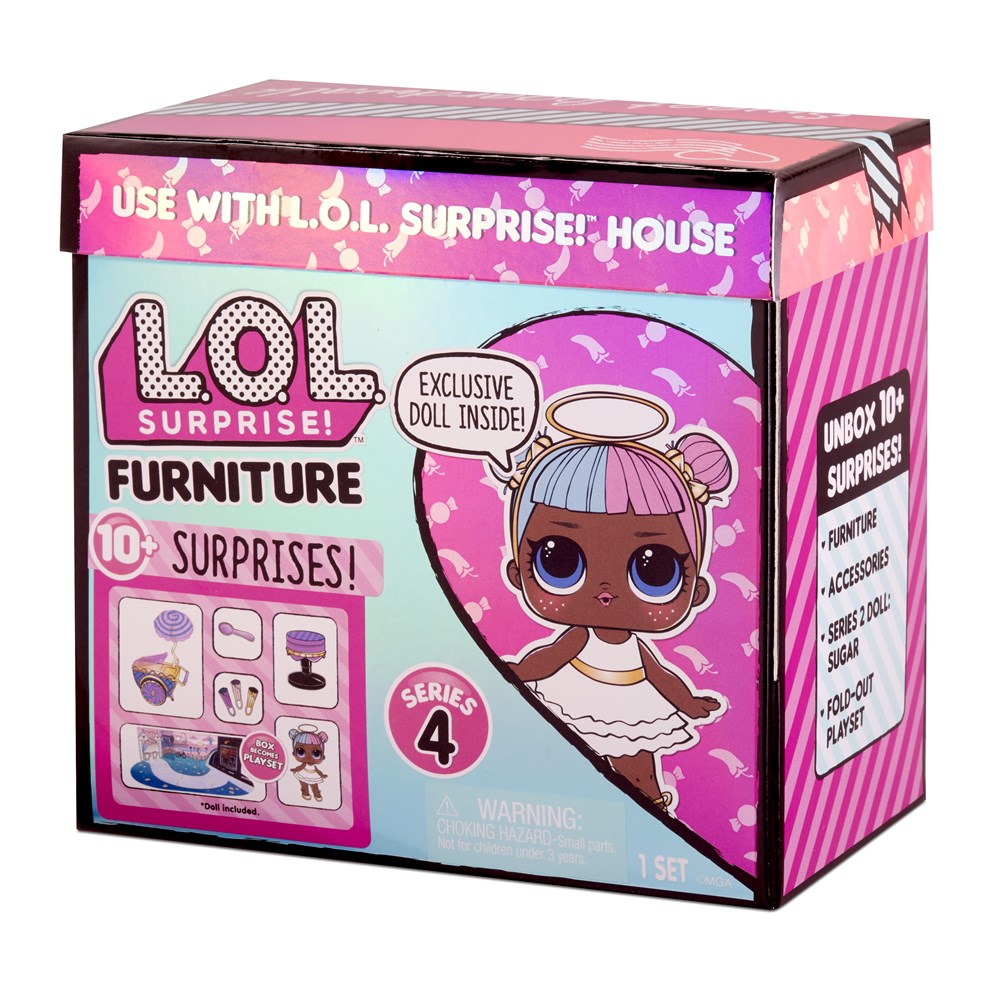 

Куклы L.O.L. Surprise Furniture with Doll- Sweet Boardwalk & Sugar