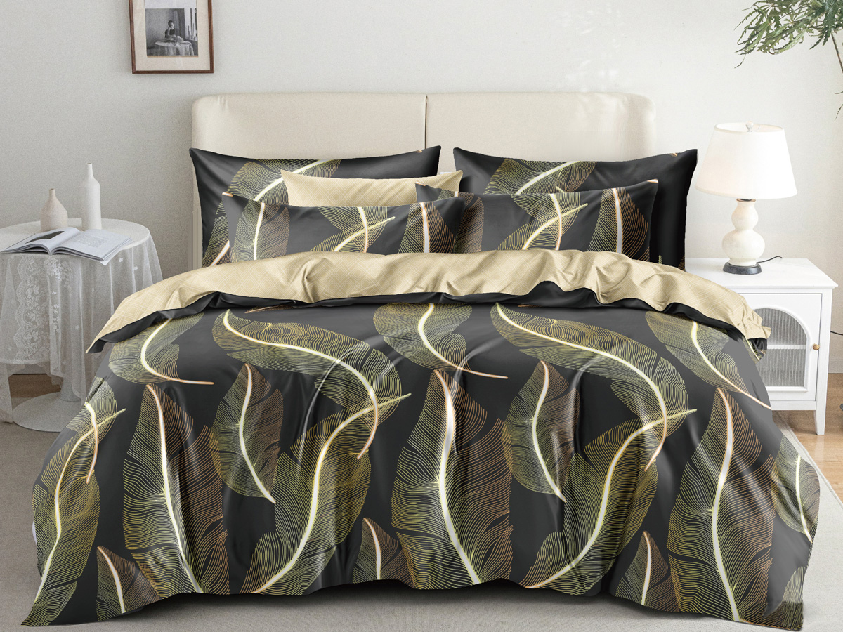 

Постельное белье евро Cleo SATIN LUX наволочки 50х70 и 70х70, Satin Luxe