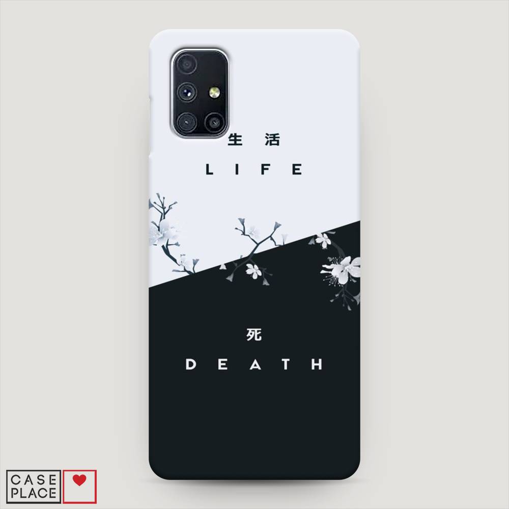 фото Пластиковый чехол "life and death" на samsung galaxy m51 awog