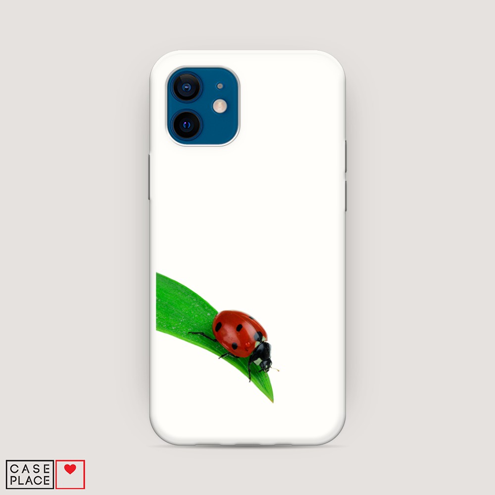 

Матовый силиконовый чехол "На счастье" на Apple iPhone 12, 12557-1