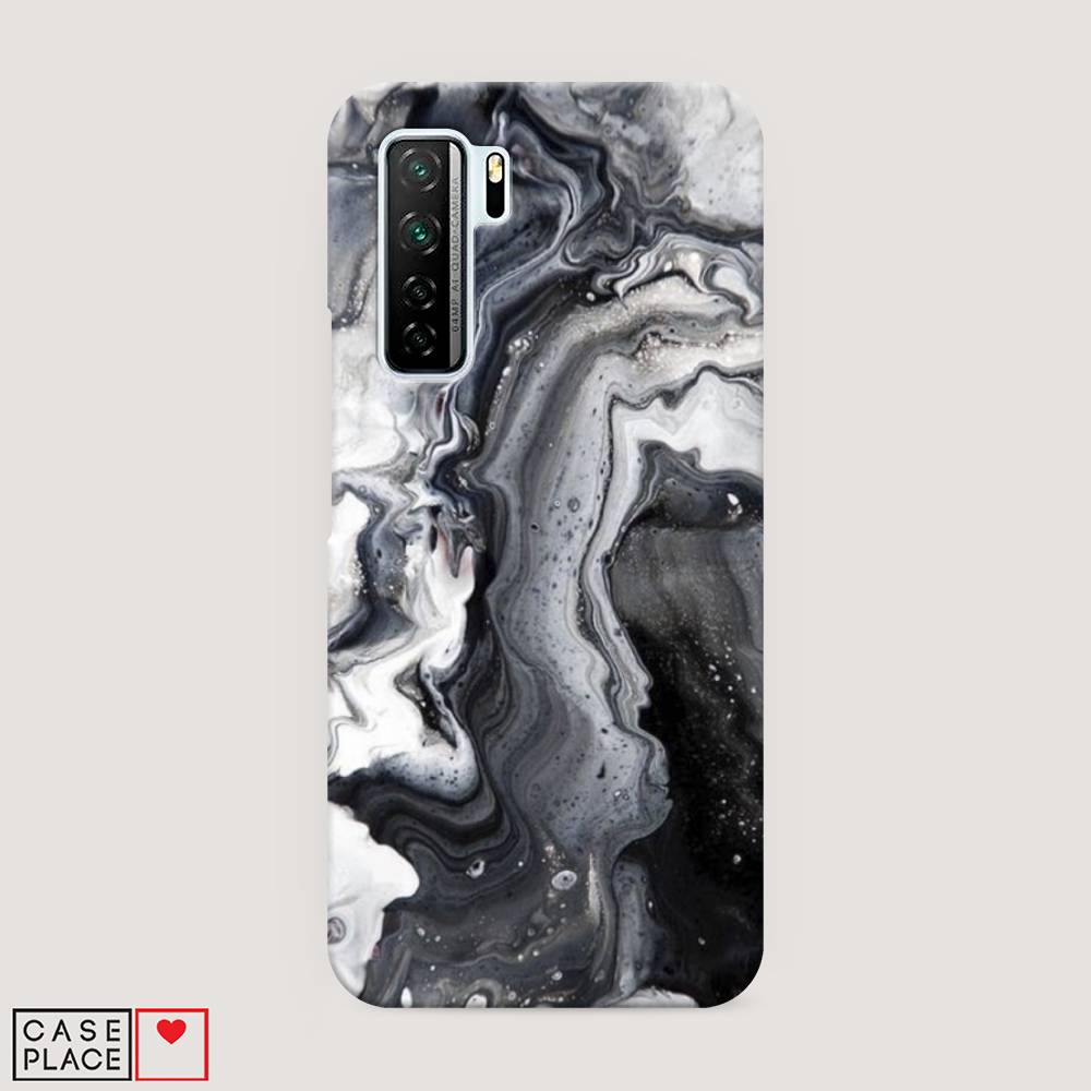 

Чехол Awog "Бело-черные сложные полосы" для Honor 30S (Global), 6102820-2