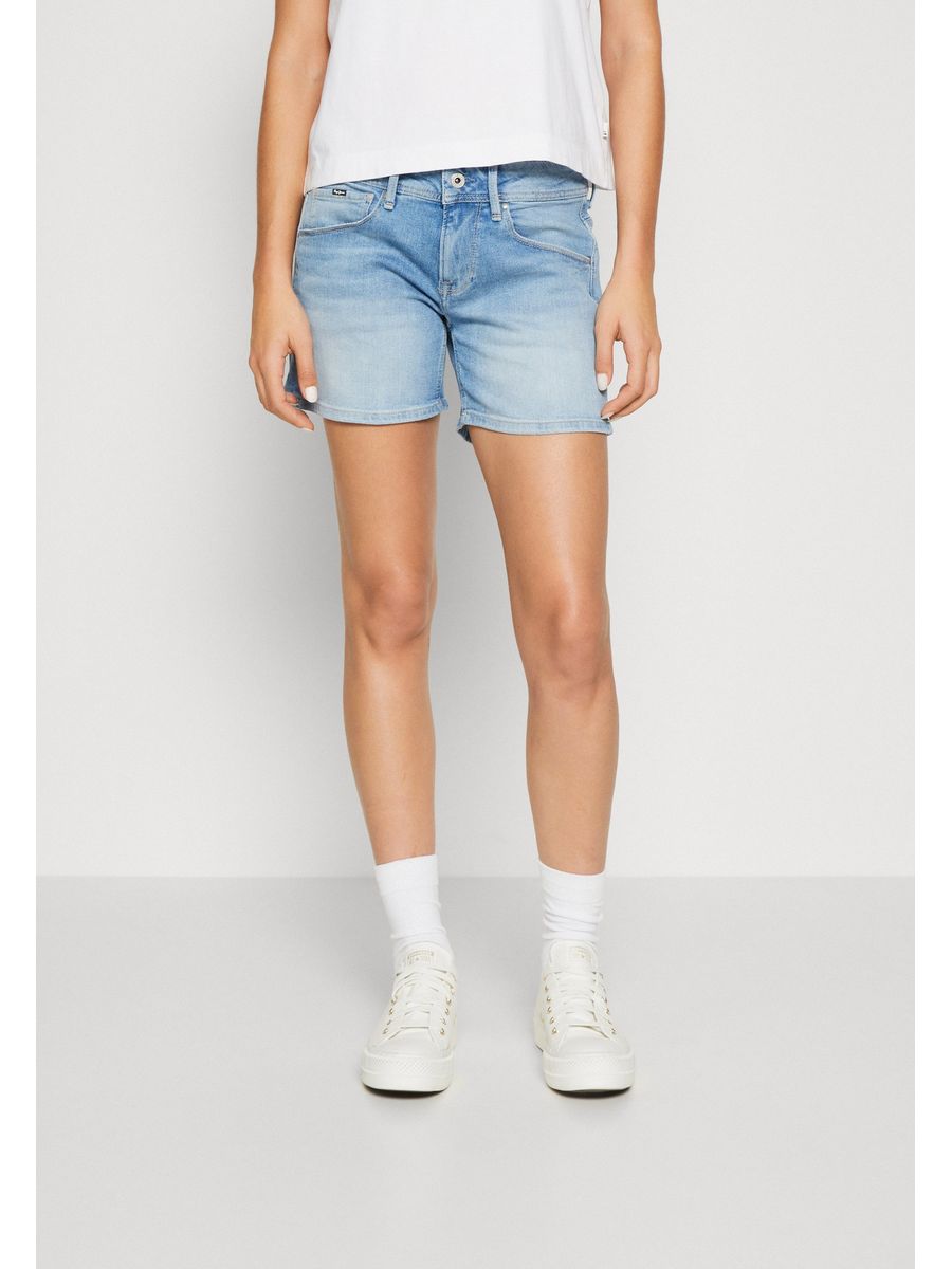 

Джинсовые шорты женские Pepe Jeans PE121S05G синие 34, Синий, PE121S05G