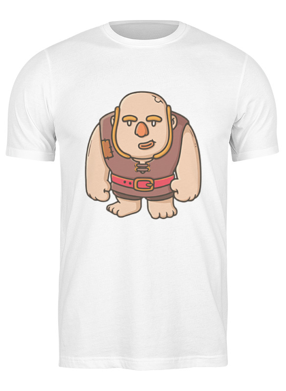 

Футболка мужская Printio Гигант (clash of сlans) белая S, Белый, Гигант (clash of сlans)