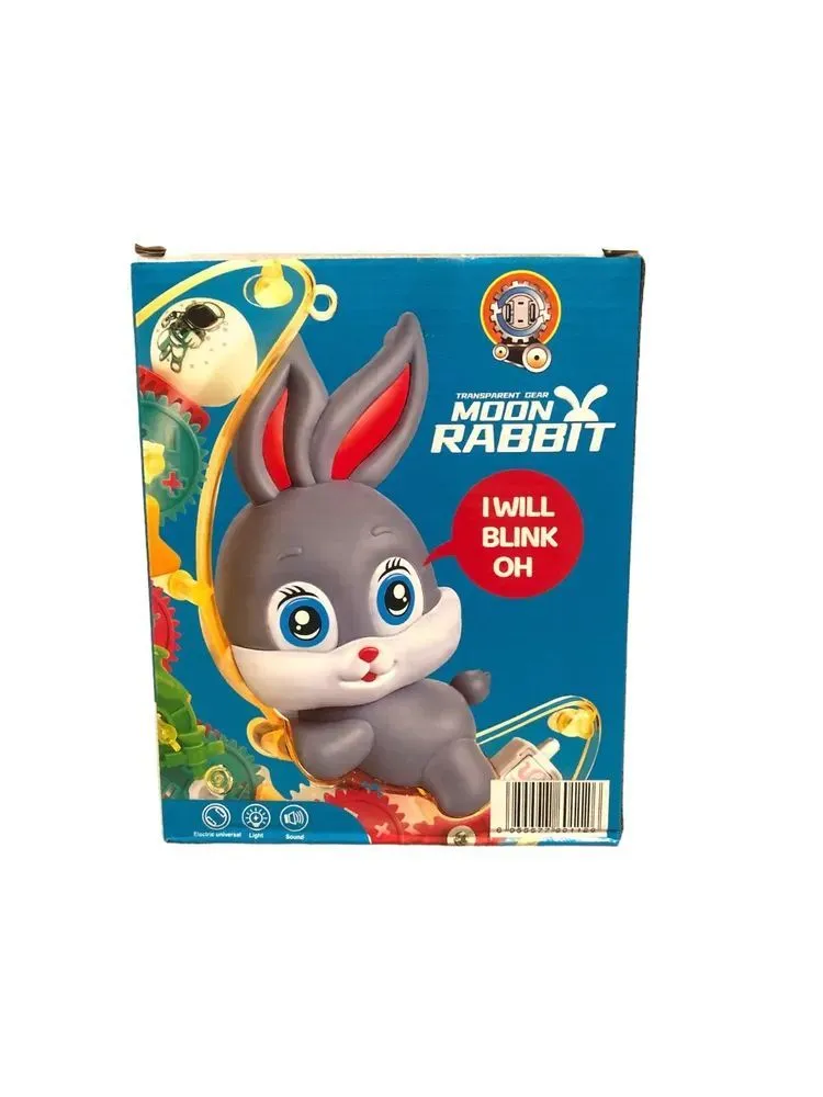 Музыкальная игрушка YJTOYS зайка для малыша с подсветкой, YJ-3043