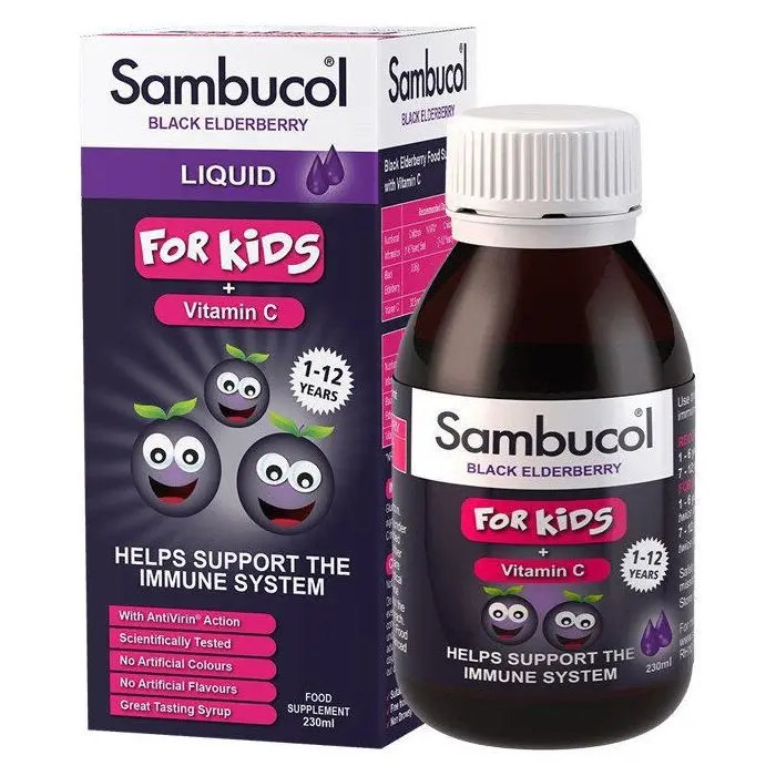 

Сироп для детей Sambucol Kids+Vit C Liquid, 230 мл, ALFALFA 10 GRAIN 250 TABS