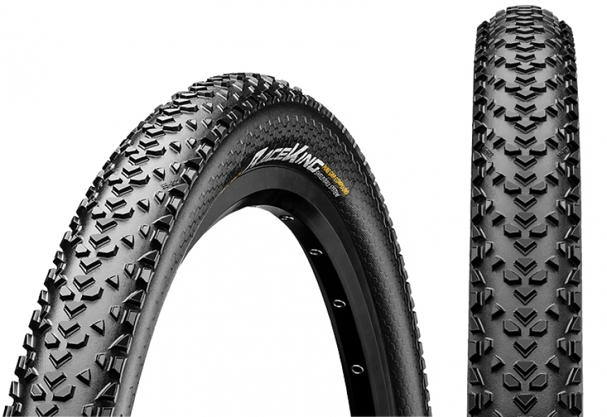 Покрышка велосипедная Continental Race King 29x2.2 Puregrip, Shieldwall System, TR