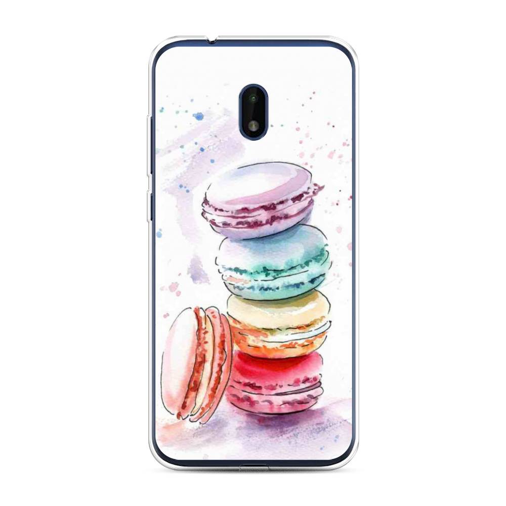 

Чехол Awog на Nokia C1 Plus / Нокиа C1 Plus "Пирамидка макарони 2", Желтый, 124650-10