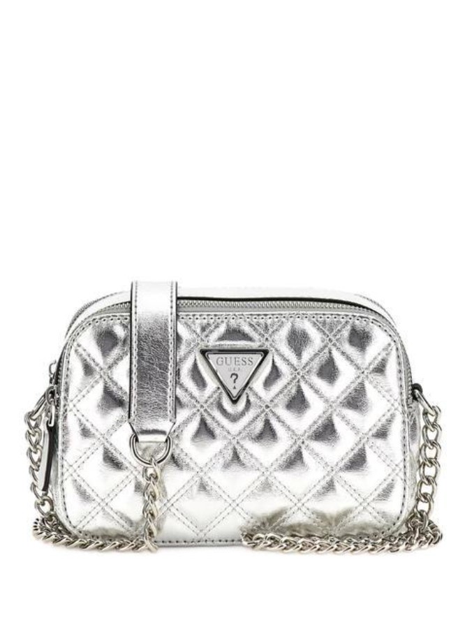 

Сумка кросс-боди Guess для женщин, серебряная, HWQV8748140, Серебристый, HWQV8748140