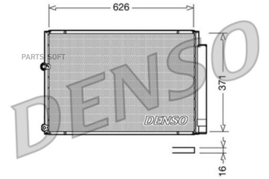 

Конденсор кондиционера DENSO dcn50018
