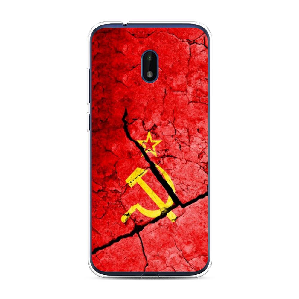 

Чехол Awog на Nokia C1 Plus / Нокиа C1 Plus "СССР", Красный;черный;желтый, 124650-5