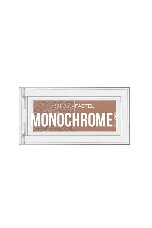 Палетка теней Pastel для век Monochrome Duo Eyes 22 Mocha Latte