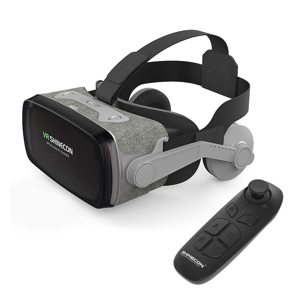 фото Очки виртуальной реальности shinecon vr shinecon sc-g07e с проводной гарнитурой