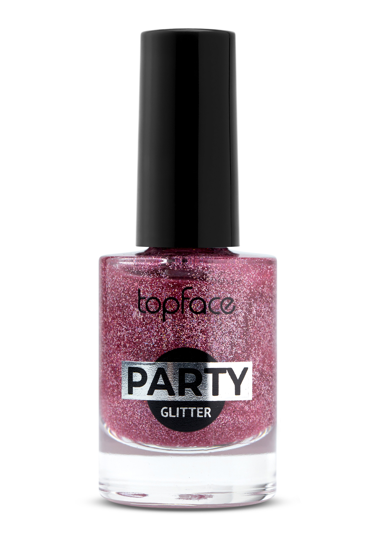 

Лак Topface с блестками Party Glitter 112, Розовый, 379168905