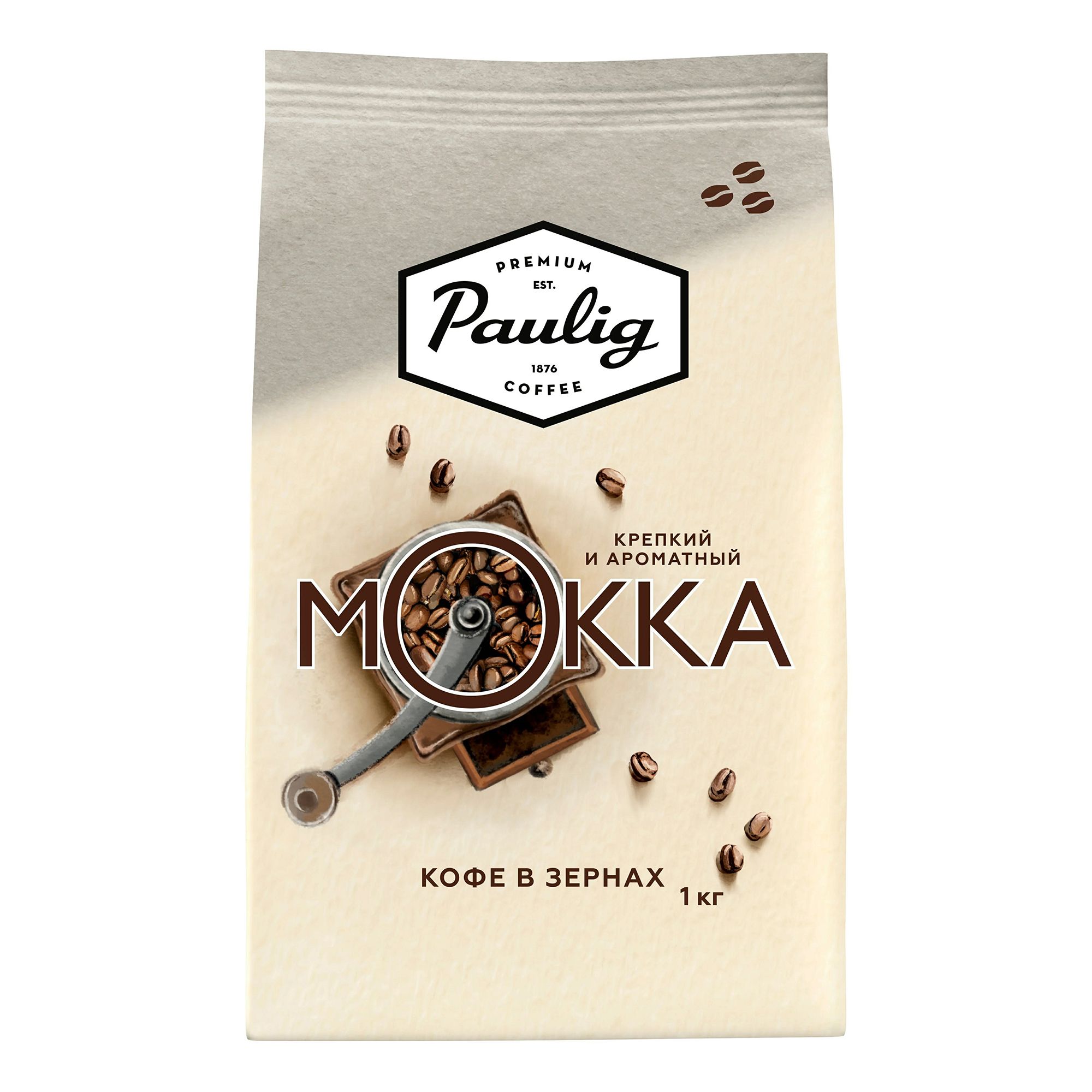 Кофе Paulig Mokka в зернах 1 кг
