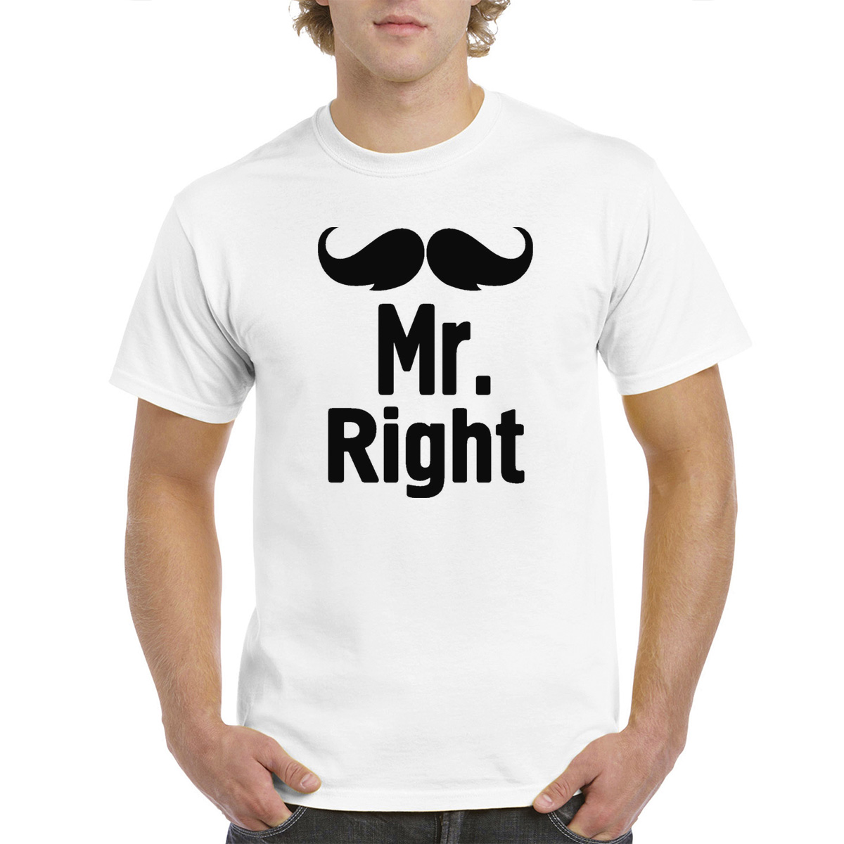 

Футболка CoolPodarok Mr right (Мистер совершенство), Белый, M0113917