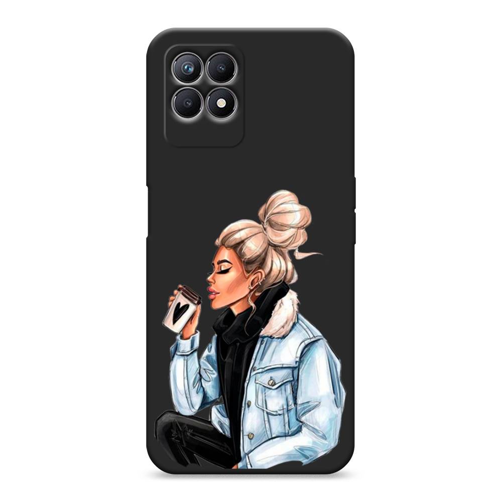 

Чехол Awog на Realme 8i "Cute girl", Разноцветный, 257352-1