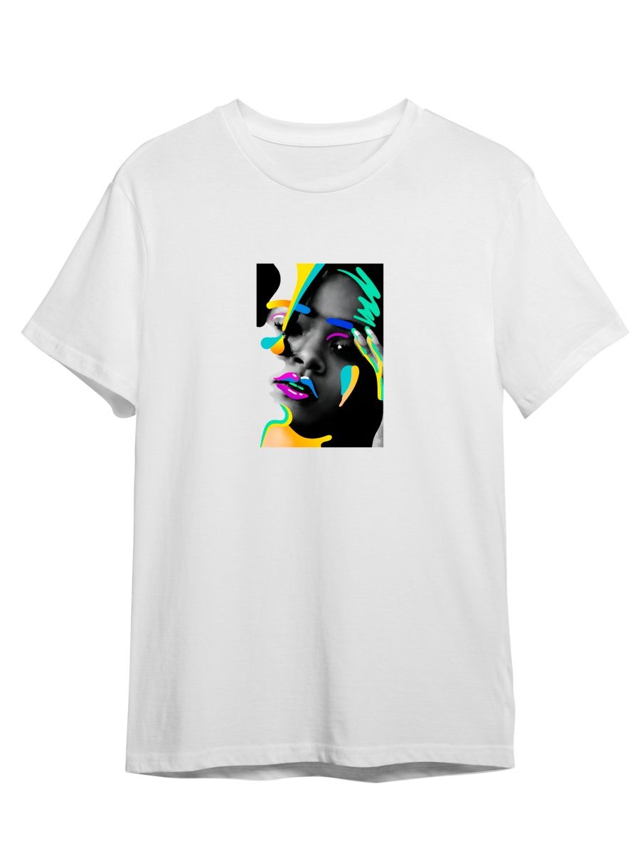 

Футболка унисекс СувенирShop Рианна/Rihanna 1 белая 3XL, "Рианна/Rihanna" 1