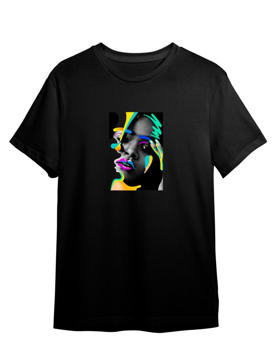 

Футболка унисекс СувенирShop Рианна/Rihanna 1 черная 5XL, Черный, "Рианна/Rihanna" 1