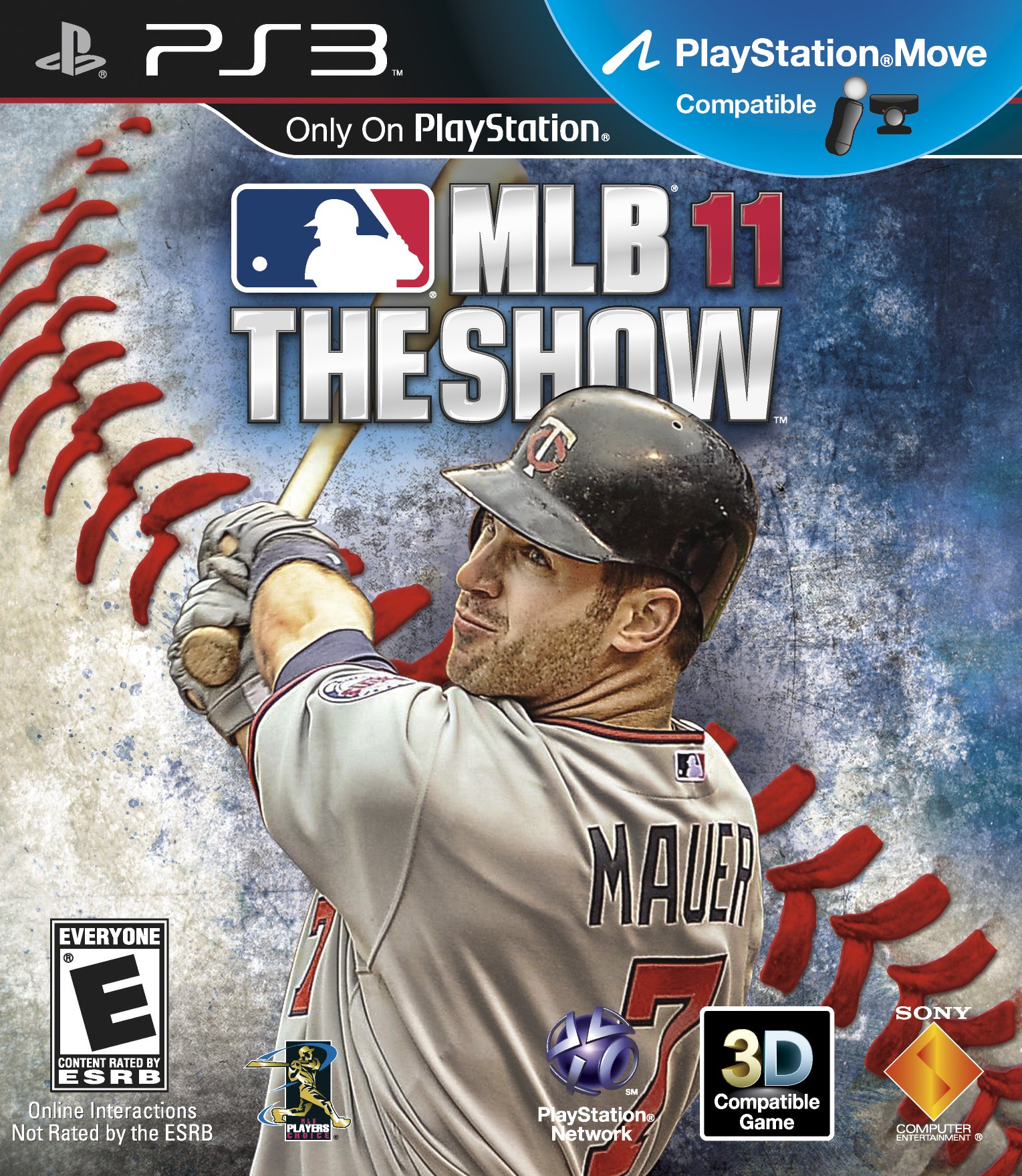 Игра MLB 11: The Show (PlayStation 3, полностью на иностранном языке)