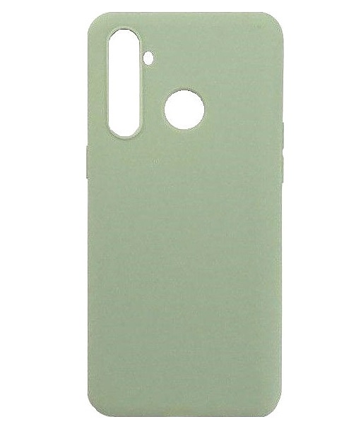 

Чехол-накладка PERO Slim Clip Case для Realme 5 mint, Бирюзовый