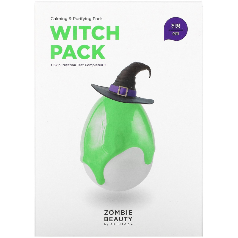 Кремово-грязевая маска с зеленым чаем Zombie Beauty by Witch Pack