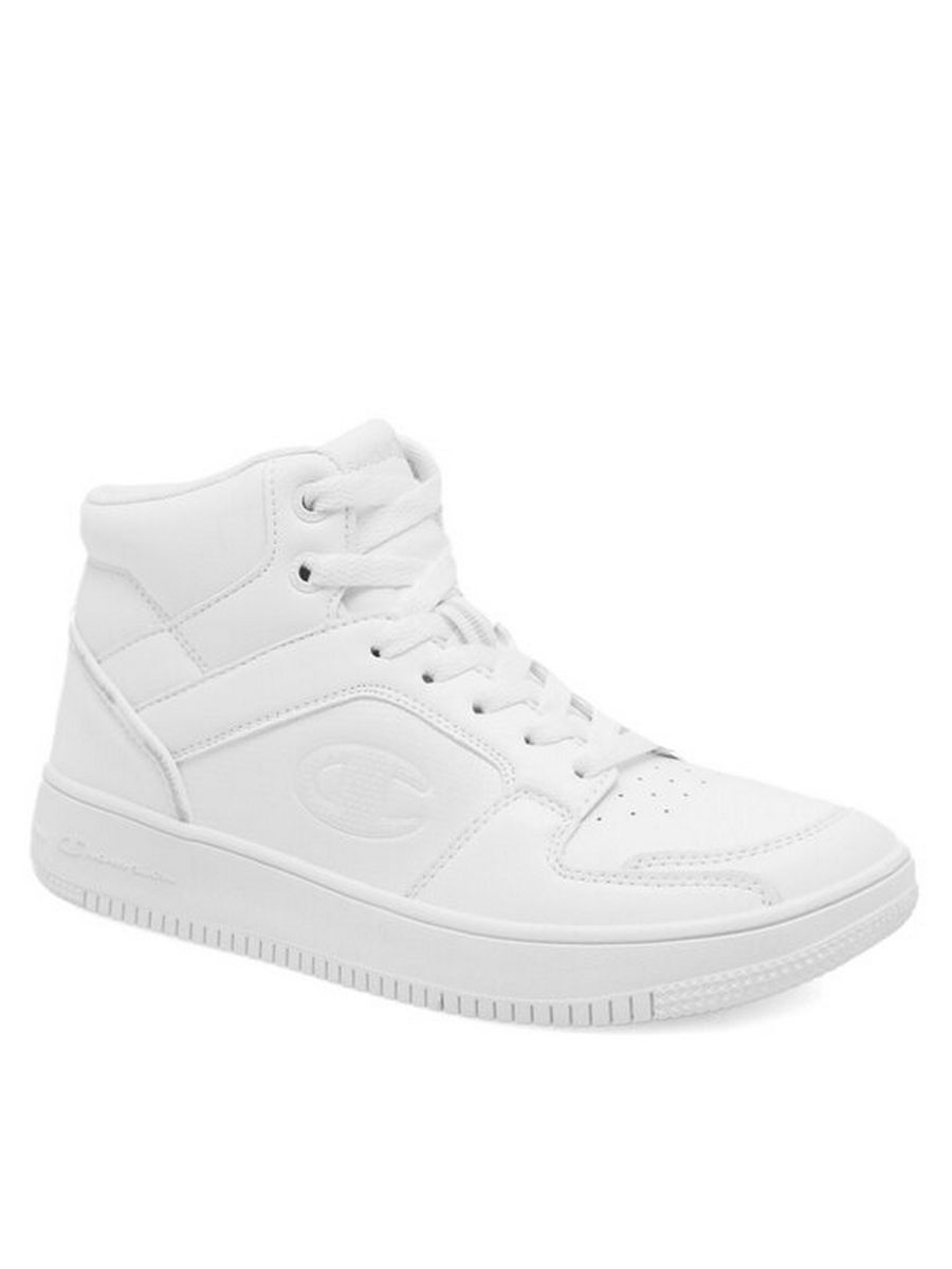 

Кеды женские Champion Rebound 2.0 Mid Cut S S11471-WW007 белые 36 EU, Белый, Rebound 2.0 Mid Cut S S11471-WW007