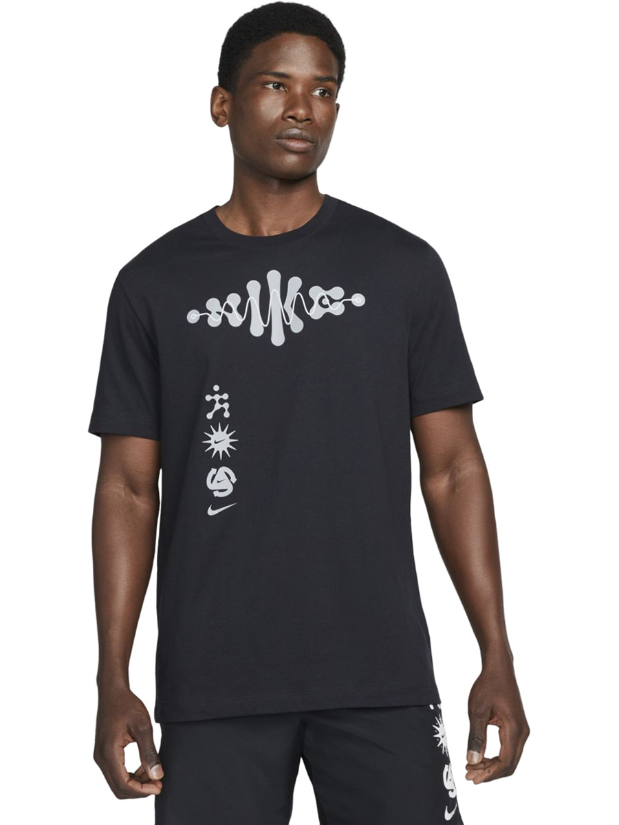 

Футболка мужская Nike DM5435-010 черная S, DM5435-010