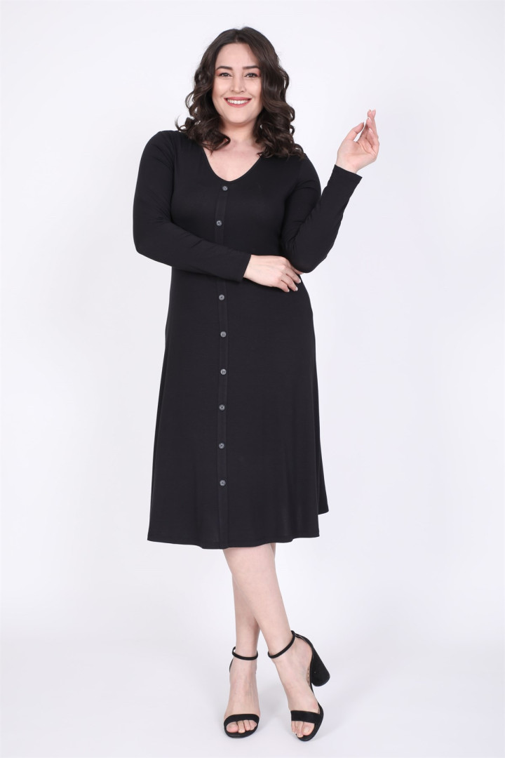 

Платье женское My Line Moda 908 черное XL, 908