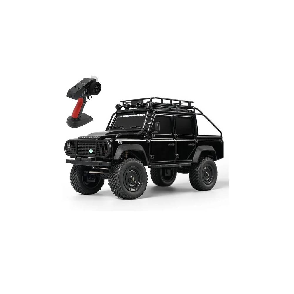 Радиоуправляемый внедорожник MN MODEL Land Rover Defender 1:18 2 4G - MN-111/BLACK welly 1 24 land rover discovery 4 white alloy car model diecasts