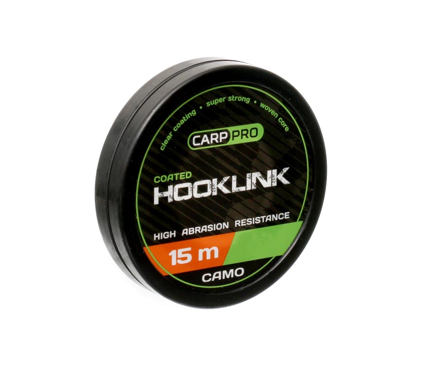 Поводковый материал Carp Pro Soft Coated Hooklink зеленый 6,8 кг, 1500 см, 1 шт