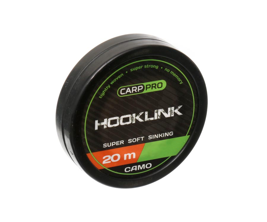 Поводковый материал Carp Pro Sinking Hooklink зеленый 11,4 кг, 2000 см, 1 шт