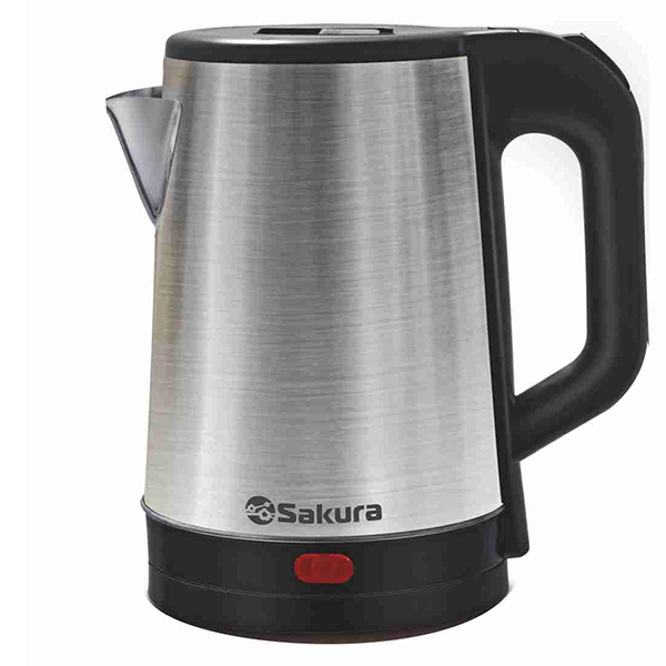 Чайник электрический SAKURA SA-2167 1.8 л серебристый чайник электрический sakura sa 2168br 1 8 л красный