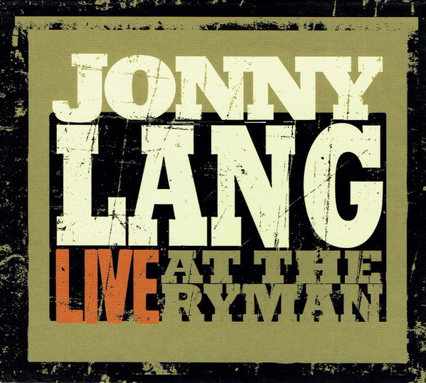 

Jonny Lang - Live At The Ryman (1 CD)