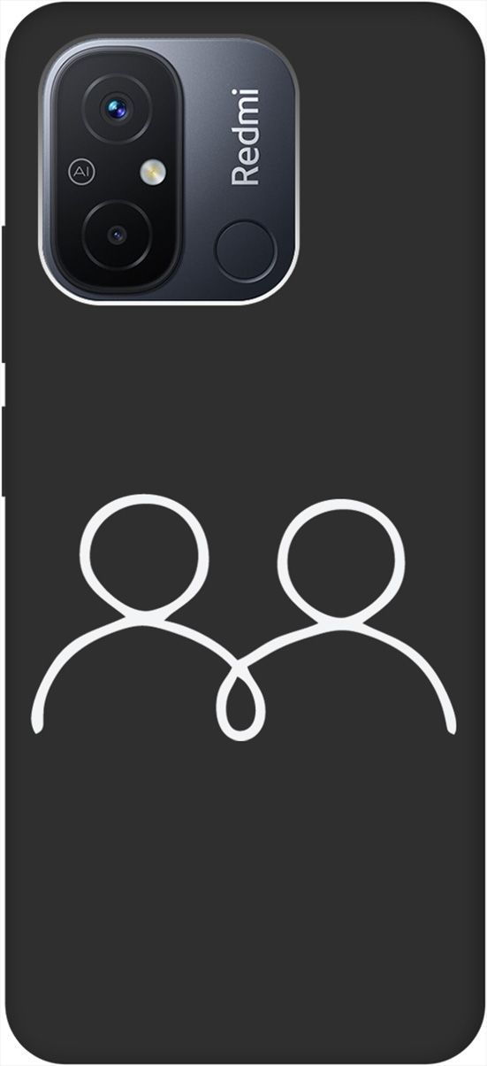 

Чехол на Xiaomi Redmi 12C с 3D принтом "Couple Lines W" черный, Черный;белый, 158937