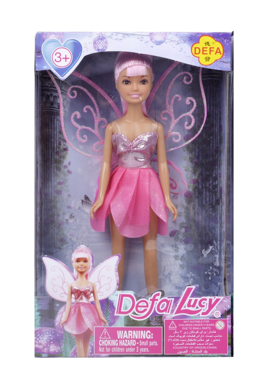 

Кукла Defa Lucy Фея, цвет розовый