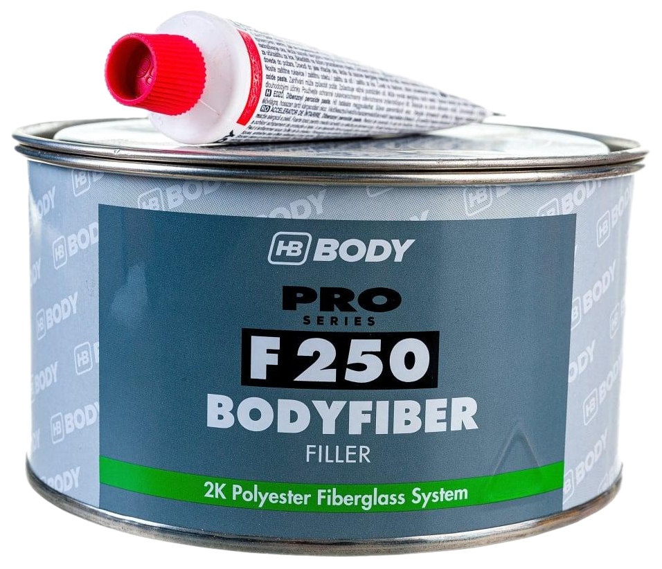 

Шпатлевка Со Стекловолокном Fiber 250 0.75Кг Body, Зеленый