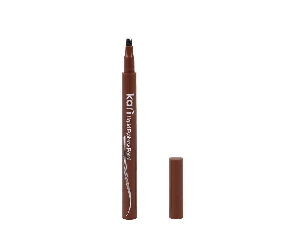 Карандаш для бровей Kari коричневый  1 мл карандаш для глаз shinewell тёмно коричневый тон 2