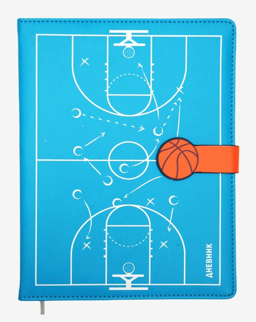 

Дневник универсальный deVente Basketball, Синий, 1710010