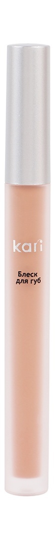 Блеск для губ Kari тон 01 светло-бежевый 2 мл блеск для губ rouge elixir 02 очаровательный бежевый бежевый