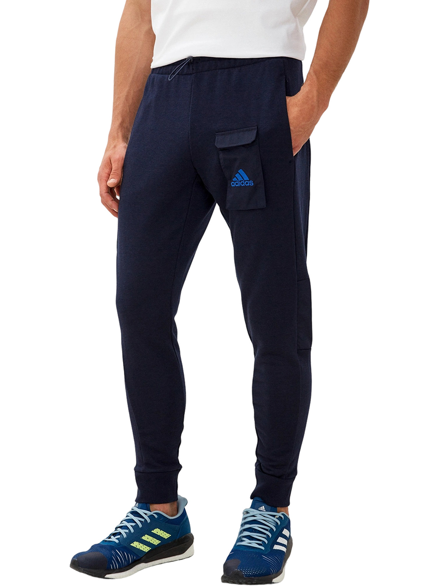 Спортивные брюки мужские Adidas HE1777 синие L