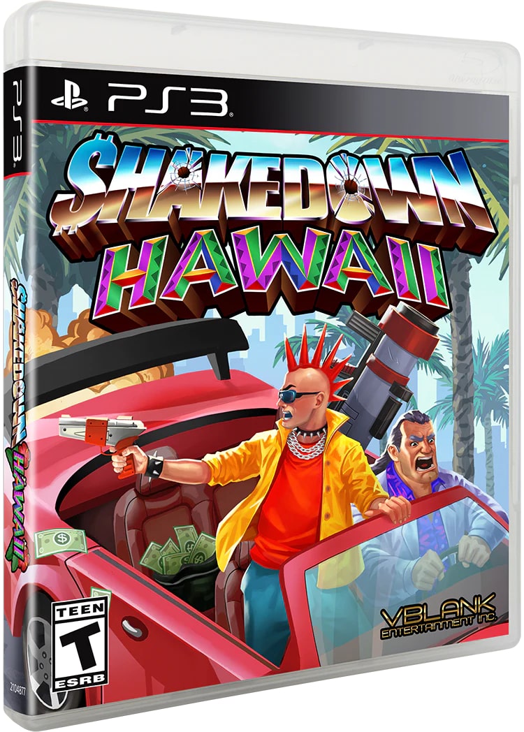 Игра Shakedown: Hawaii (PS3, полностью на иностранном языке)