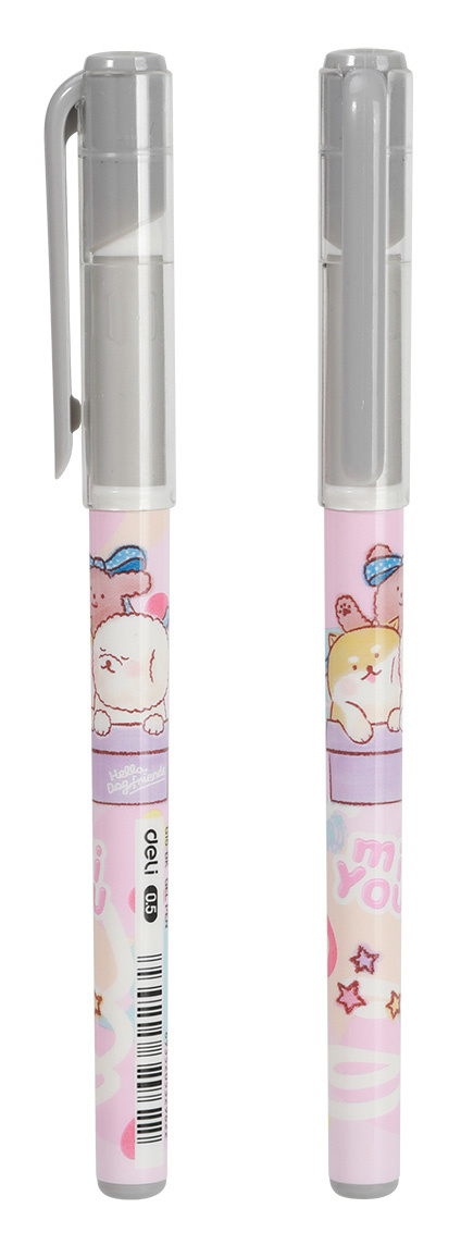 

Ручка гелев. Deli MiYou EG15-BK ассорти d=0.5мм черн. черн. (12 шт) 6935205329622
