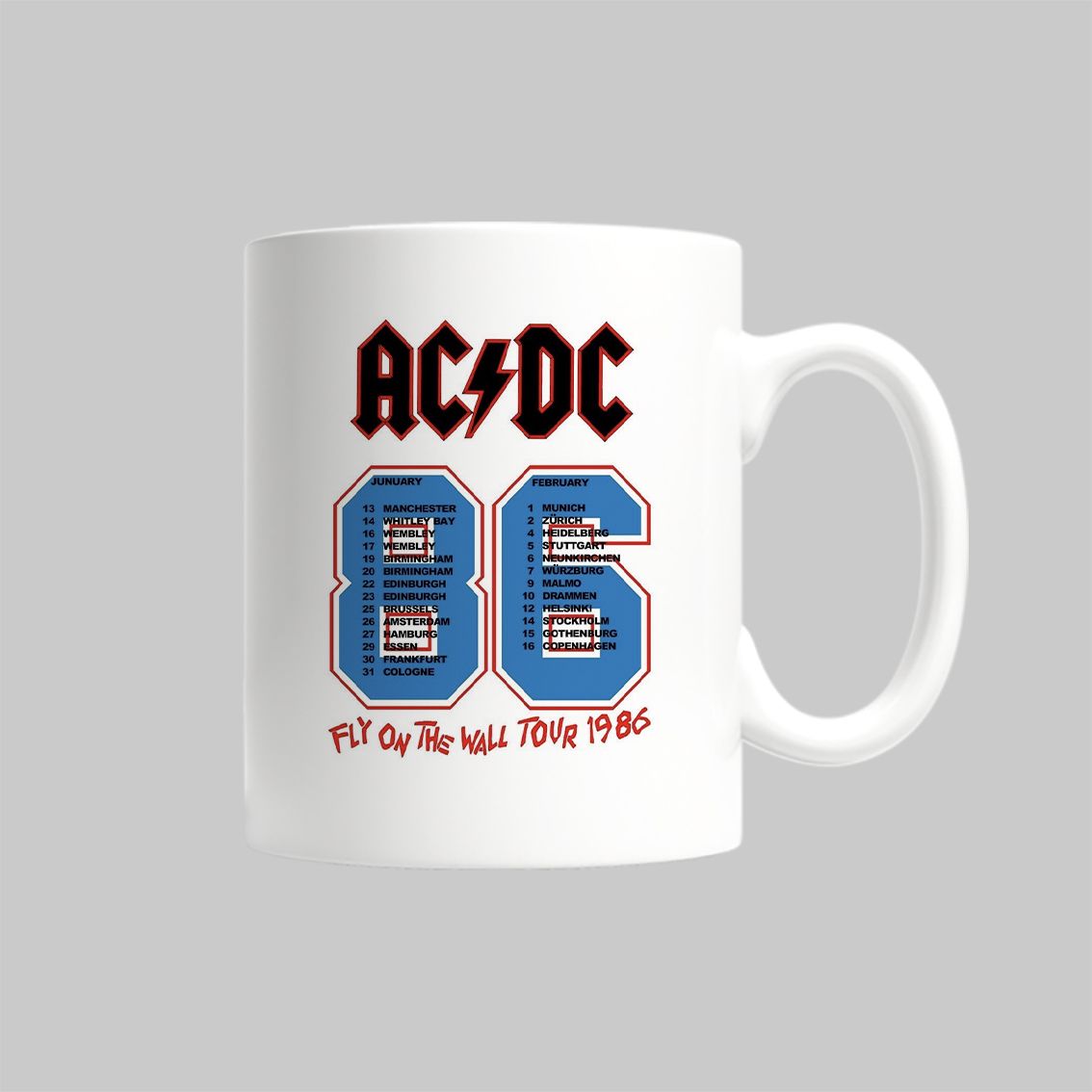 

Кружка ACDC Эйсидиси рок атрибутика